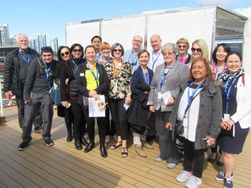 HAL's ms Noordam docks for an inspection in Vancouver