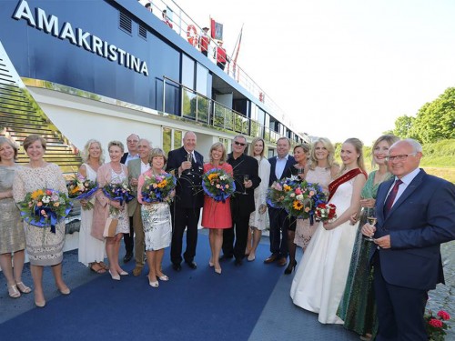 [EXCLUSIVE VIDEO] AmaWaterways welcomes AmaKristina