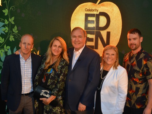 Celebrity excites the senses at Eden launch