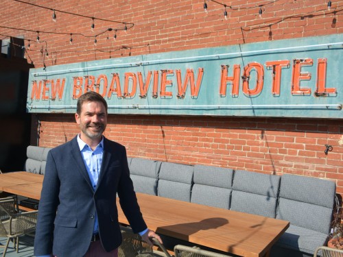 Broadview Hotel toasts its grand reopening