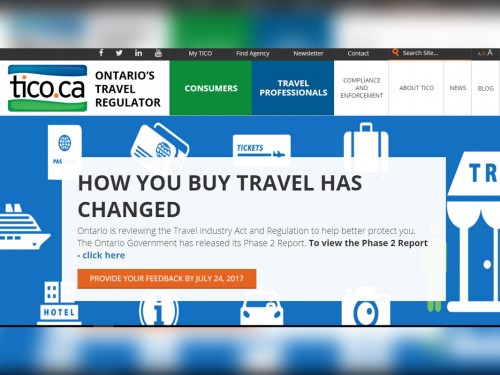 New-look website for TICO