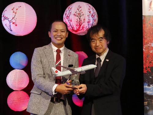 Japan tourism boards thank Air Canada