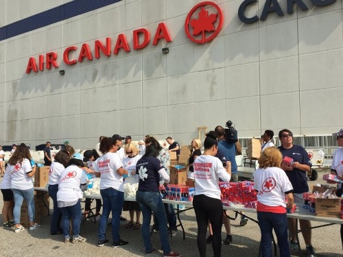 Irma: Air Canada continues relief efforts