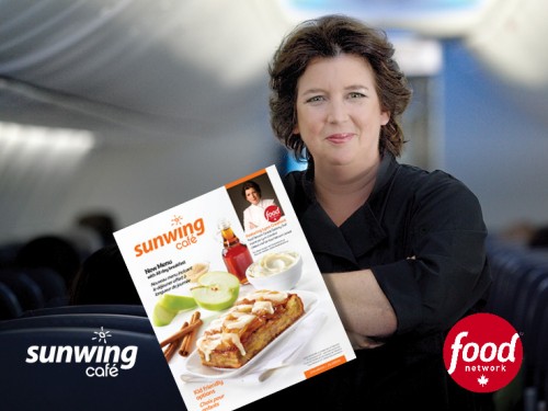 Celebrity chef Lynn Crawford enhances Sunwing Café