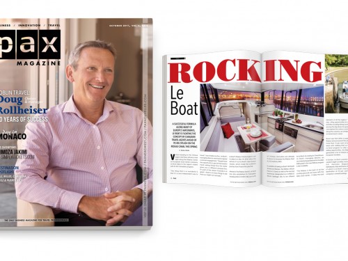 Roblin Travel's Doug Rollheiser featured in October's PAX