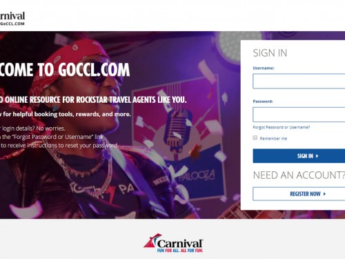 Carnival updates GoCCL.com for agents
