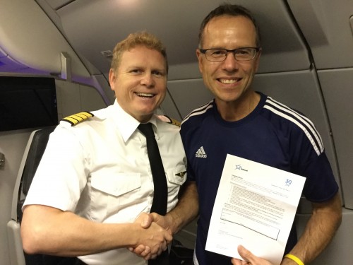 Air Transat surprises 21 passengers for 30th anniversary