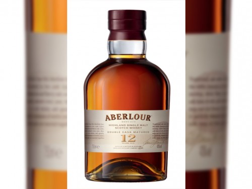 Porter Airlines serving complimentary Aberlour whisky