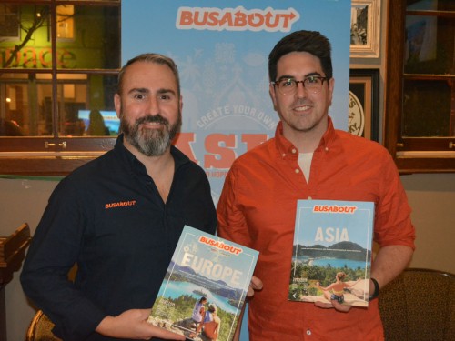 Busabout toasts Europe, Asia brochures in Toronto
