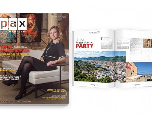Antje Splettstoesser featured in PAX magazine's March issue