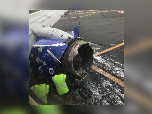 One killed after engine explodes on Southwest flight