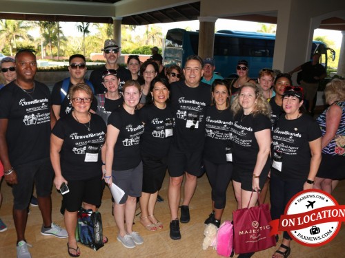 TTAND, AMResorts, & TravelBrands lend a hand in La Romana