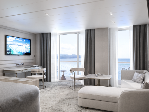 Here's a sneak peek at Crystal Endeavor's luxury suites