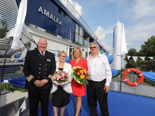 AmaLea joins European fleet after christening in Germany