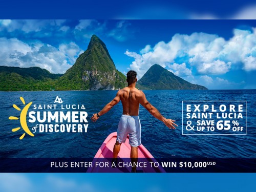 Saint Lucia 'Summer of Discovery' program offers hotel discounts of up to 65% off