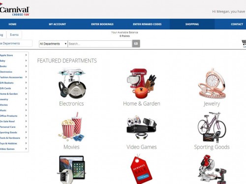 More than just giftcards with Carnival's new "Loyalty Rocks" rewards program