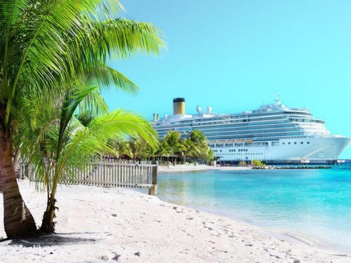 ACV sailing to Martinique on board the refurbished Costa Magica