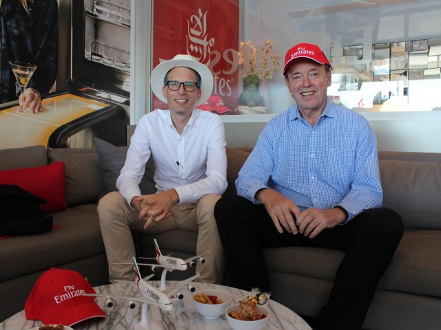 Inside Emirates' V.I.P suite for the 2018 Rogers Cup