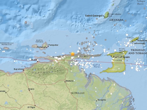 Venezuela quake felt in Caribbean, Colombia