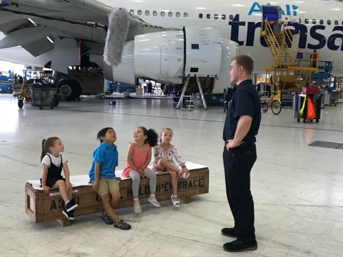 Transat's new web series lets kids explore aviation up close