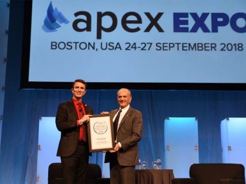 Air Canada's CEO wins Lifetime Achievement Award from APEX