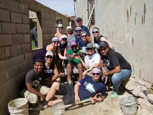 Volunteers in WestJet's annual charity trip build 5 new homes in the DR