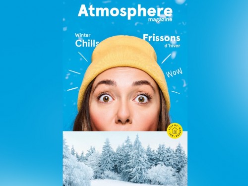 Air Transat's latest issue of Atmosphere has a new look