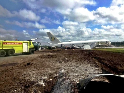 Boeing 757 Flight OJ256 with 82 Canadians on board makes crash landing in Guyana