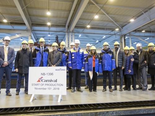 Construction underway on Carnival's newest, largest XL ship