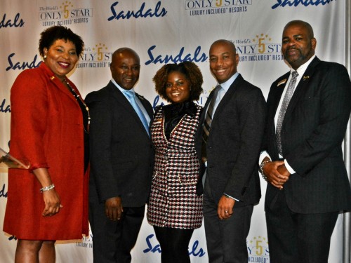 Sandals applauds top-selling agents at exclusive dinner