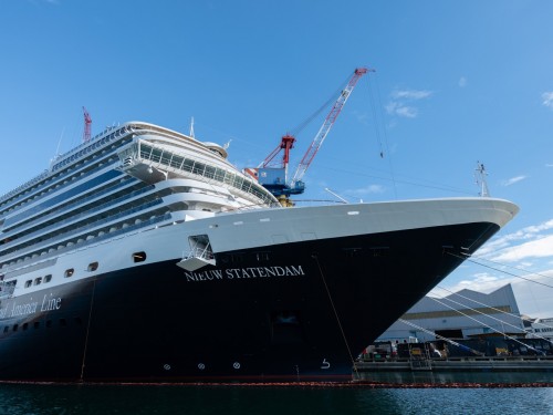 HAL takes delivery of its 15th ship, the Nieuw Statendam
