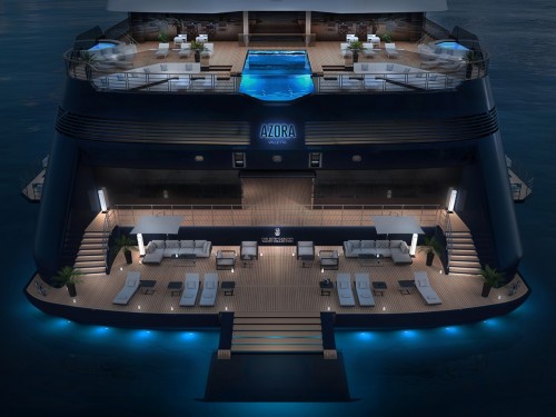 And the name of Ritz-Carlton's first yacht is...