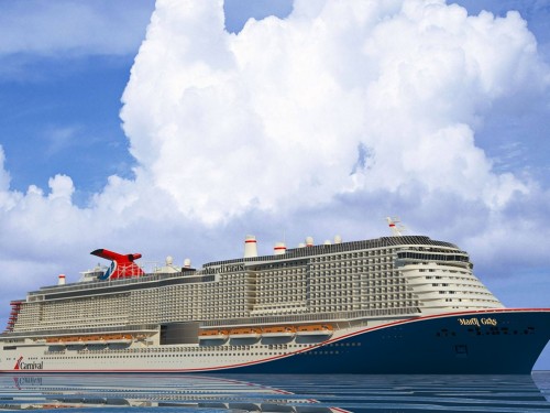 Carnival's newest ship has a name