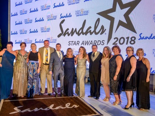 Canadian agents shine at Sandals' 17th annual S.T.A.R Awards