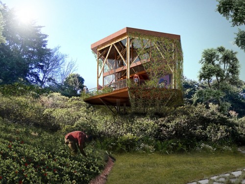 A boutique hotel is opening in a protected Colombian forest