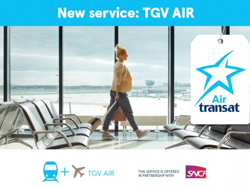 Transat launches new air+rail combo with SNCF