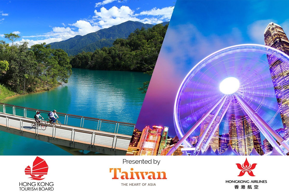 Win a grand prize trip for two to Hong Kong and Taiwan!