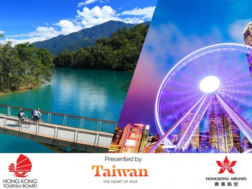 Win a grand prize trip for two to Hong Kong and Taiwan!