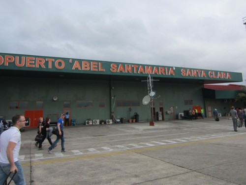 Cuba's Santa Clara airport suspends operations due to storm