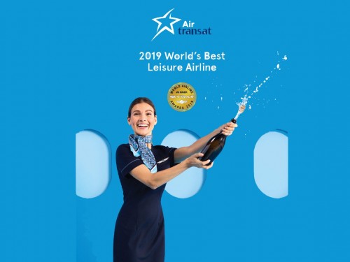 Air Transat named World's Best Leisure Airline