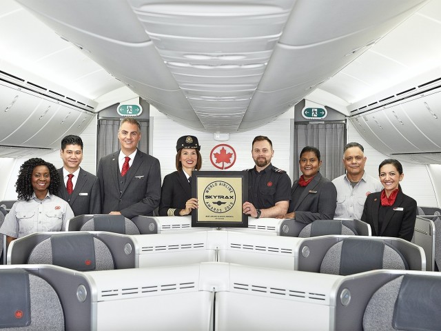Skytrax names Air Canada as Best Airline in North America