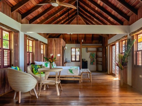 A brand new eco-friendly property just opened in Dominica