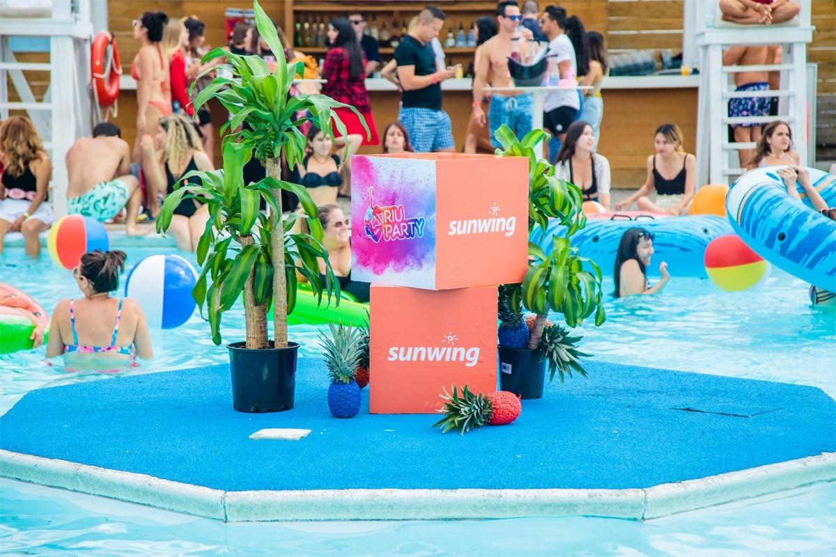 Sunwing & RIU host a real RIU Pool Party in Toronto