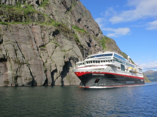 Three Hurtigruten ships to be renamed following hybrid makeovers