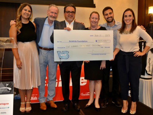 TravelBrands raises a whopping $553,000 for SickKids