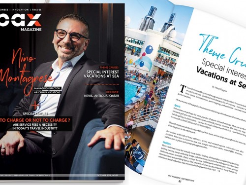 ACV's Nino Montagnese featured in PAX magazine's October issue