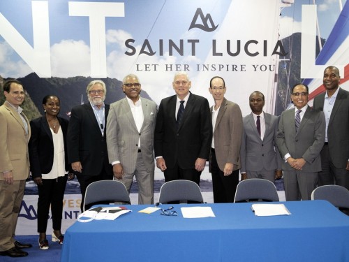 "One more reason to visit." A new cruise port is coming to St. Lucia