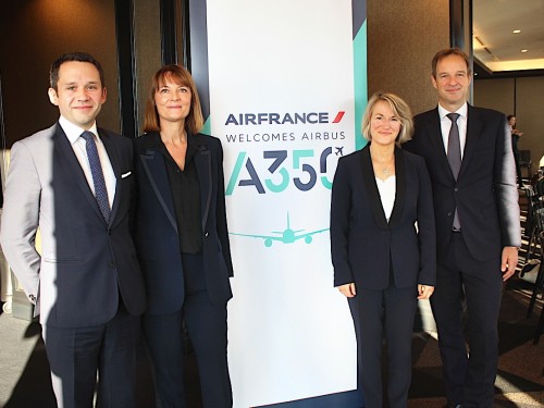 Air France invests in modernization, sustainability with arrival of new Airbus A350