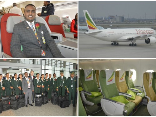 Ethiopian Airlines' new A350 takes flight