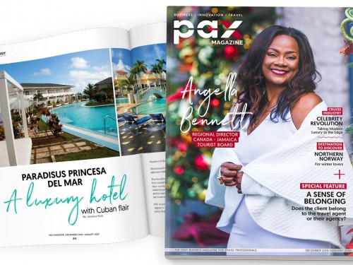 The JTB's Angella Bennett graces the cover of the latest PAX magazine